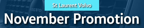 St Laurent Volvo November Promotions